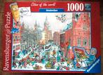 Ravensburger Cities of the World Amsterdam, Ophalen of Verzenden, 500 t/m 1500 stukjes, Zo goed als nieuw, Legpuzzel