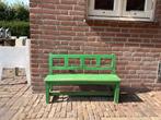 Groen Kinderbankje Hout, Ophalen, Gebruikt, Hout