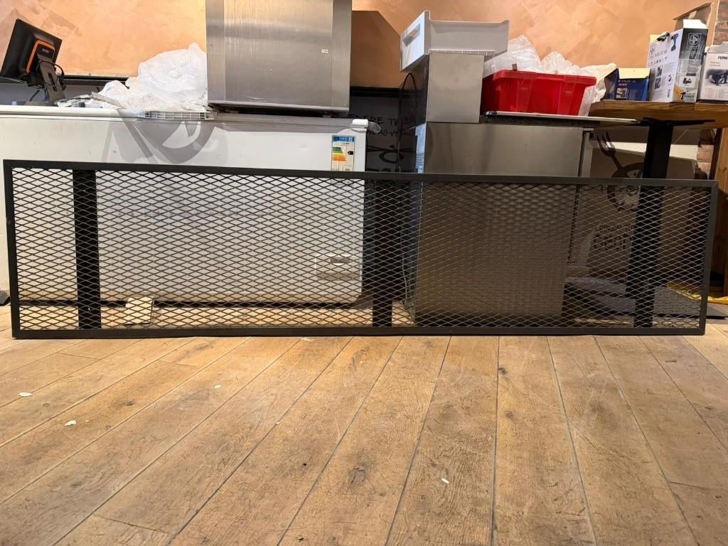 Stalen gaaspanelen in 2 maten, Ophalen, Gebruikt