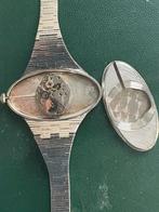 Een zilveren Pontiac dames horloge, Overige merken, Gebruikt, Polshorloge, Overige materialen