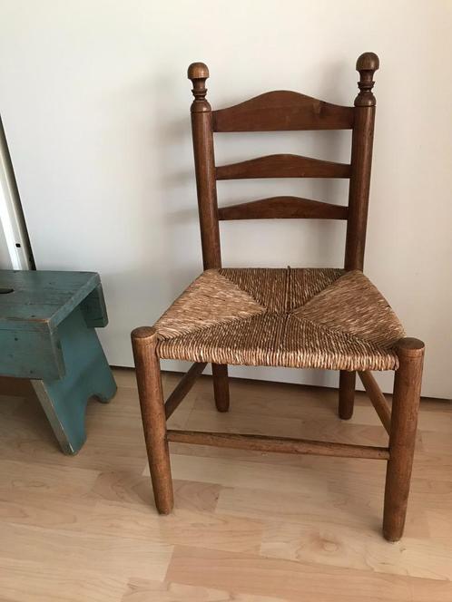 Oud Hollands kinderstoeltje. Volkskunst., Antiek en Kunst, Curiosa en Brocante, Ophalen