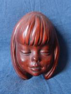 Prachtig aardewerk Meisjeskopje Cortendorf Duits h 12,4 cm., Ophalen of Verzenden