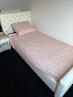 Kinderbed stapelgoed 1 persoons, Huis en Inrichting, Slaapkamer | Bedden, Gebruikt, 90 cm, Wit, Tweepersoons