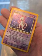 Pokémon mewtwo holo Base set 1999, Ophalen of Verzenden, Zo goed als nieuw, Losse kaart