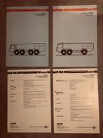 2x folder FAUN vliegveldbrandweerwagen, Ophalen of Verzenden, Zo goed als nieuw