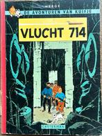 Kuifje Vlucht 714, Boeken, Gelezen, Ophalen of Verzenden, Eén stripboek, Hergé