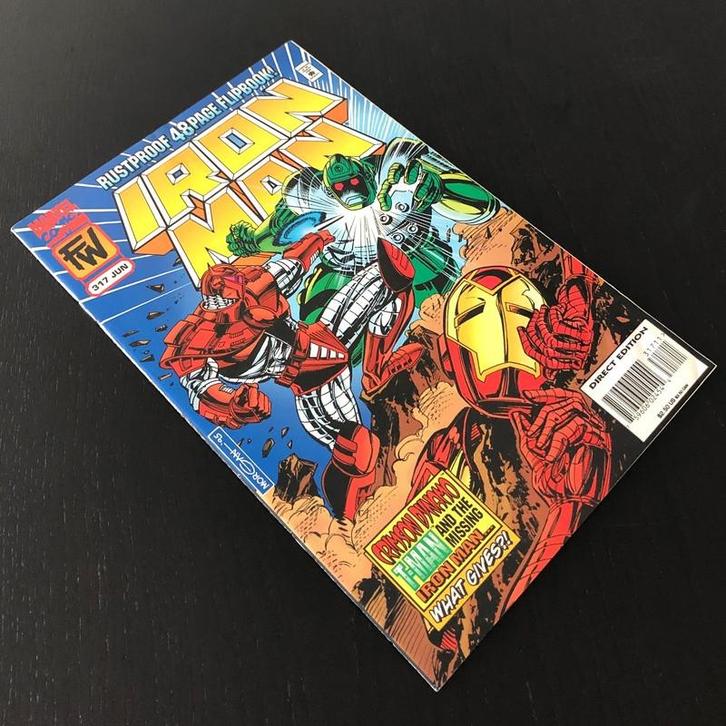 Iron Man Vol.1 #317 (1995) FN (6.0), Boeken, Strips | Comics, Gelezen, Eén comic, Amerika, Ophalen of Verzenden