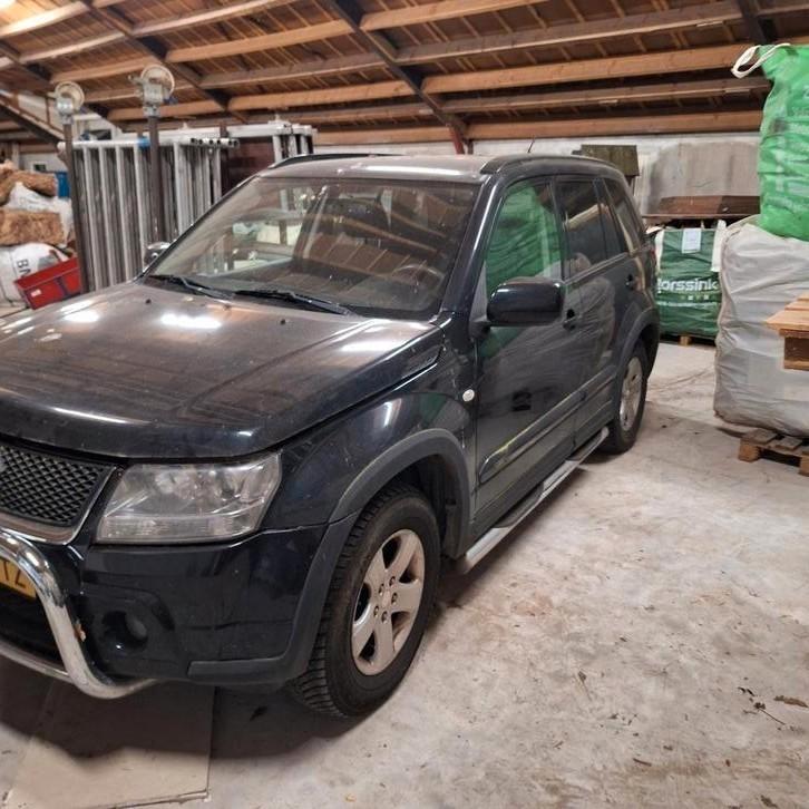 Suzuki Grand Vitara 2.0 5D 2007 Zwart, Auto's, Suzuki, Particulier, Grand Vitara, Benzine, E, SUV of Terreinwagen, Handgeschakeld