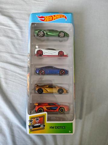 Hot Wheels Exotics 5pack beschikbaar voor biedingen