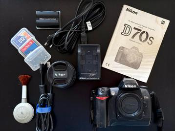 Perfecte instap camera Nikon D70s met 28-80 3.3/5.6G beschikbaar voor biedingen