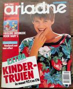 Ariadne handwerken juni 1989, Hobby en Vrije tijd, Kledingpatronen, Overige merken, Ophalen of Verzenden, Overige typen