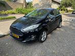 Ford Fiësta 1.0 59KW/80PK 5D 2014 Zwart, Auto's, Voorwielaandrijving, Euro 5, Stof, Zwart