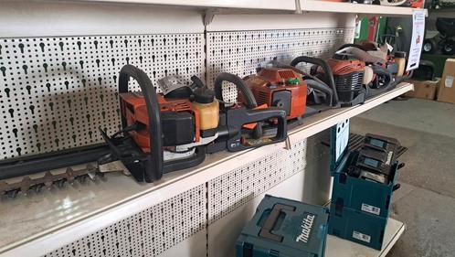 ✅️️ STIHL,  HUSQVARNA,  DOLMAR, TANAKA HEGGENSCHAAREN, Tuin en Terras, Heggenscharen, Zo goed als nieuw, Benzine, Ophalen
