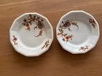 2x Jamin Regout servies porselein schaal - Antiek (ca. 1930), Gebruikt, Ophalen of Verzenden, Bord(en), Overige stijlen