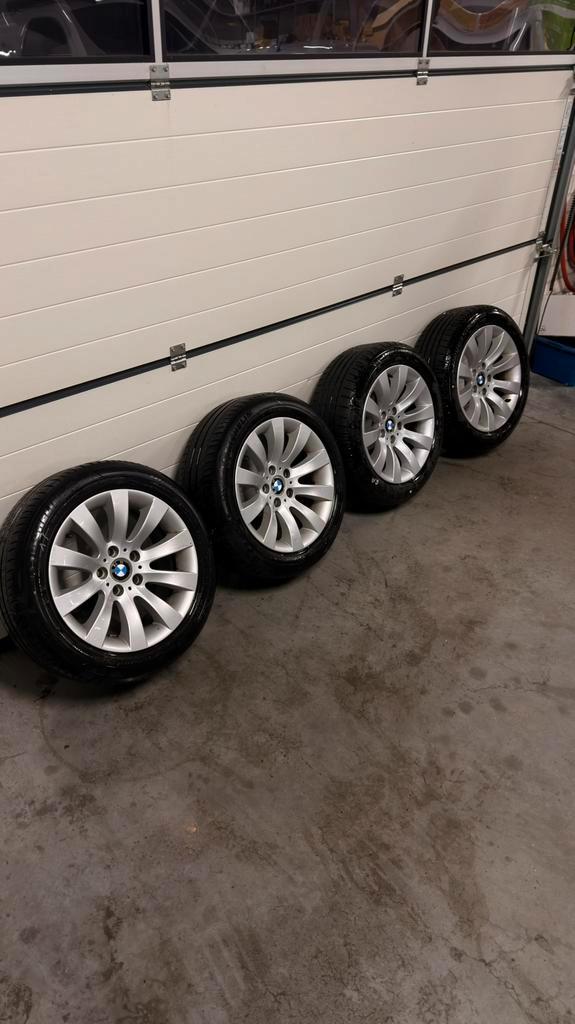 Bmw velgen style 244, Auto-onderdelen, Banden en Velgen, Banden en Velgen, Zomerbanden, 17 inch, 225 mm, Personenwagen, Gebruikt