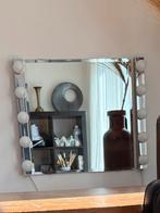Spoegel met lampen, Minder dan 50 cm, Ophalen of Verzenden, Zo goed als nieuw, Minder dan 100 cm