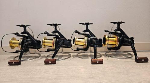 4 Daiwa Whisker Tournament SS9000 MillionMax, Watersport en Boten, Hengelsport | Karpervissen, Zo goed als nieuw, Ophalen of Verzenden