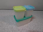 Tupperware diepvriesdoosjes (nieuw), Ophalen of Verzenden, Nieuw, Groen, Bak of Kom