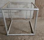 5x aluminium kubus 1x1x1 meter, Ophalen, -, -, -