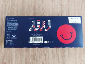 happy socks 4 pack maat 41-46 beschikbaar voor biedingen