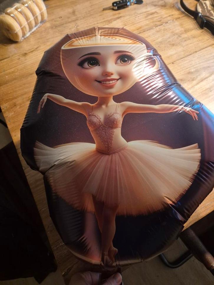 Ballerina Ballon - Capuchina Design, Kinderen en Baby's, Speelgoed | Overig, Zo goed als nieuw, Meisje, Ophalen