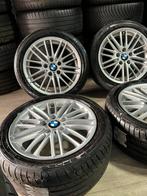 Originele BMW M 17 inch breedset velgen + Dunlop SP – 5x120, Auto-onderdelen, Banden en Velgen, Ophalen, ----, Banden en Velgen