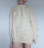 BRITISH WOOL NATURALLY Trui , Maat L , PURE NEW WOL, Verzenden, Zo goed als nieuw, Wit