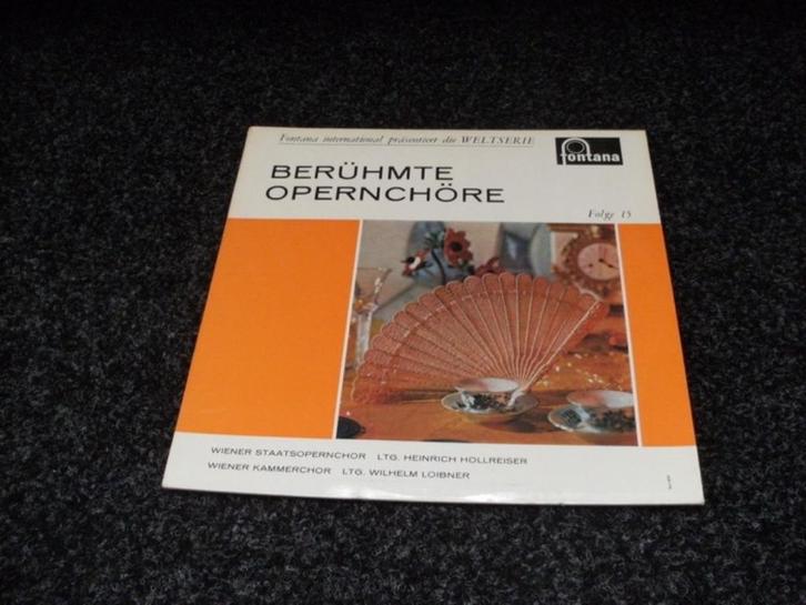 LP Berühmte Opernchöre, Cd's en Dvd's, Vinyl | Klassiek, Gebruikt, Overige typen, 12 inch, Ophalen of Verzenden