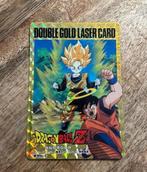 Dragon Ball Z double gold laser card WGL-2, Ophalen of Verzenden, Zo goed als nieuw, Speelkaart(en)