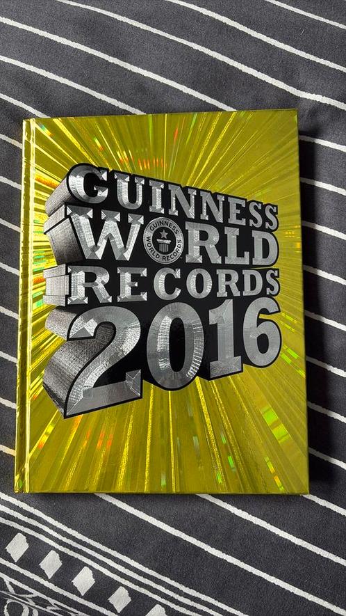 2016 guinnes world records, Boeken, Encyclopedieën, Zo goed als nieuw, Ophalen of Verzenden