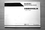 Suzuki VS800GL N 1992 Parts Catalogue (onderdelenboekje), Verzenden, Suzuki