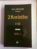 2 Korinthiërs I- VI Deel 1 – Ds. C. den Boer, Ophalen of Verzenden, Zo goed als nieuw