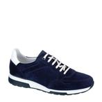 Van lier Positano suède sneakers donkerblauw, Ophalen of Verzenden, Zo goed als nieuw, Blauw