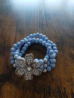 Super mooie armband, Sieraden, Tassen en Uiterlijk, Overige materialen, Blauw, Ophalen of Verzenden, Zo goed als nieuw