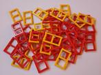 partij lego ruitjes voor lego raam in 2 kleuren, Ophalen of Verzenden, Gebruikt, Losse stenen, Lego