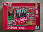 Coca Cola puzzel 1000 stukjes, Ophalen of Verzenden, Zo goed als nieuw