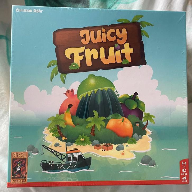 Juicy fruit - NIEUW, Hobby en Vrije tijd, Gezelschapsspellen | Bordspellen, Nieuw, Een of twee spelers, Drie of vier spelers, Ophalen of Verzenden