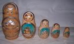 Mooie grote 5-delige Matroesjka. H. 20cm. Nieuwstaat., Ophalen of Verzenden, Zo goed als nieuw
