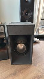 LX521 open baffle subwoofers, zwart MDF, Audio, Tv en Foto, Luidsprekers, Subwoofer, Zo goed als nieuw, 120 watt of meer, Ophalen