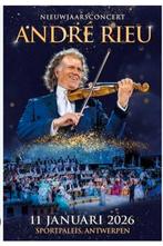 3 kaartjes  Andre Rieu zondag 11 januari, Alle leeftijden, Ophalen of Verzenden, Zo goed als nieuw