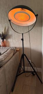 Vloerlamp warm, industrieel, Huis en Inrichting, Lampen | Vloerlampen, Ophalen, Zo goed als nieuw, 150 tot 200 cm