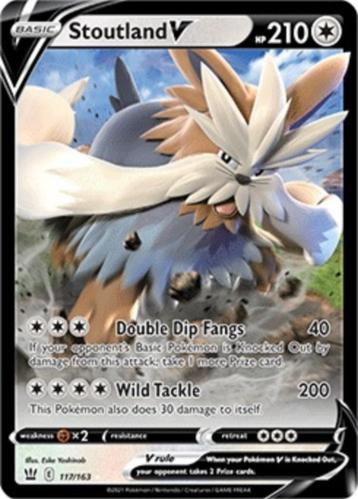 Battle Styles,  Stoutland [v] 117/163 beschikbaar voor biedingen
