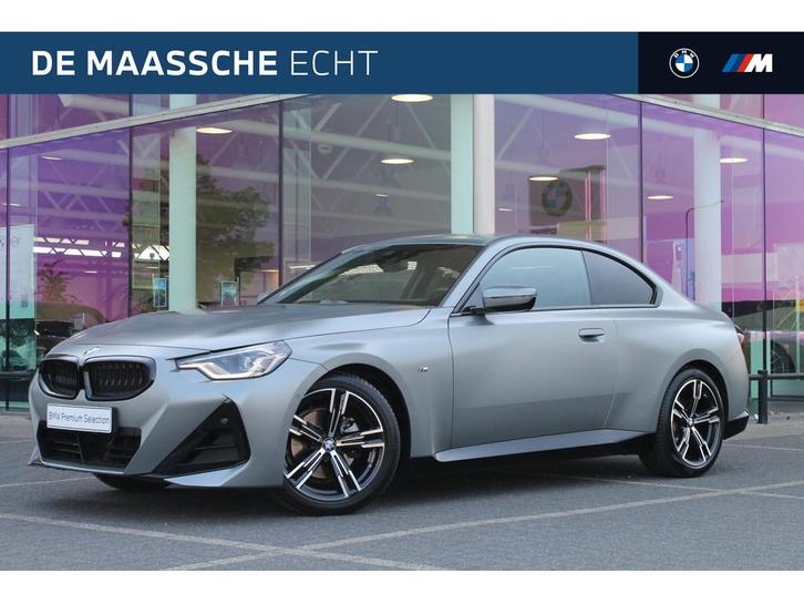BMW 2 Serie Coupe 220i High Executive M Sport Automaat / Liv, Auto's, BMW, Te koop, 2-Serie, Achteruitrijcamera, Adaptive Cruise Control