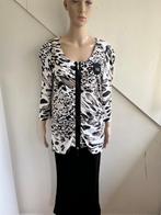 Airfield top of dun vest met rits maat 40 wit zwart, Kleding | Dames, Maat 38/40 (M), Overige kleuren, Ophalen of Verzenden, Zo goed als nieuw