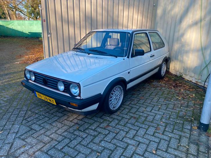 Volkswagen Golf 1.3 CL 40KW U9 1990 Wit, Auto's, Volkswagen, Particulier, Golf, Trekhaak, Benzine, Coupé, Handgeschakeld, Origineel Nederlands