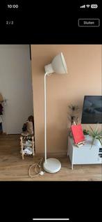 Crème Voetlamp, Huis en Inrichting, Lampen | Vloerlampen, Ophalen, Zo goed als nieuw, Metaal, 150 tot 200 cm