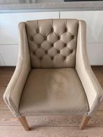 Eetkamer stoelen., Huis en Inrichting, Fauteuils, Gebruikt, Minder dan 75 cm, Leer, Ophalen of Verzenden