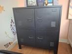 Zwart industrieel kastje | 75x40x80 cm | €25, Huis en Inrichting, Kasten | Boekenkasten, Ophalen, Gebruikt, 50 tot 100 cm, Minder dan 100 cm