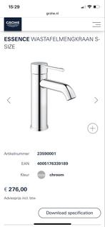 Grohe Essence Wastafelkraan - Nieuw in doos!, Ophalen of Verzenden, Nieuw, Chroom, Kraan