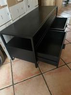 metaal tv kastje m 120/46/40 cm, Minder dan 50 cm, Ophalen of Verzenden, Zo goed als nieuw, Minder dan 100 cm